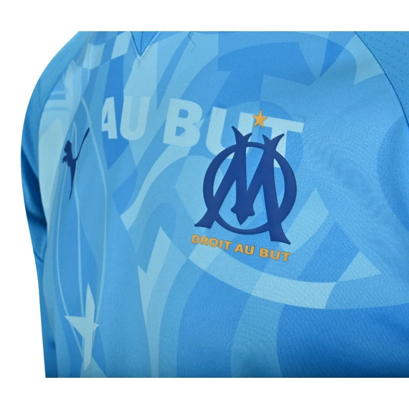 Sweat Pre-Match OM Bleu Ciel