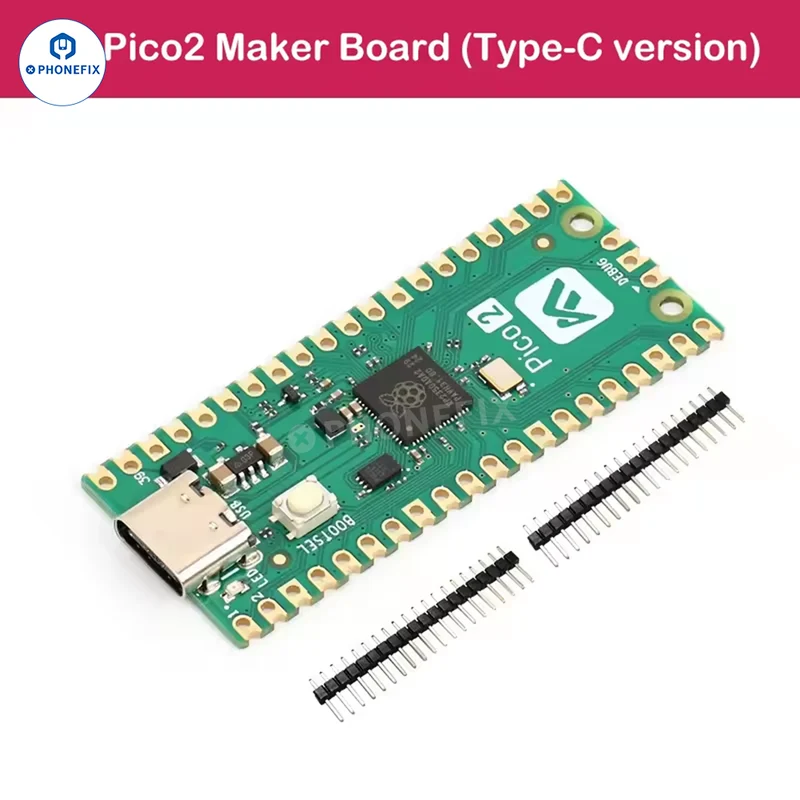 Carte de développement mini Raspberry Pi Pico 2 2W RP2350 double cœur