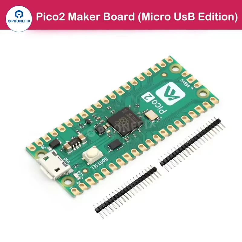 Carte de développement mini Raspberry Pi Pico 2 2W RP2350 double cœur