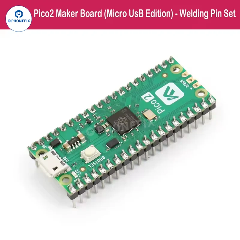Carte de développement mini Raspberry Pi Pico 2 2W RP2350 double cœur