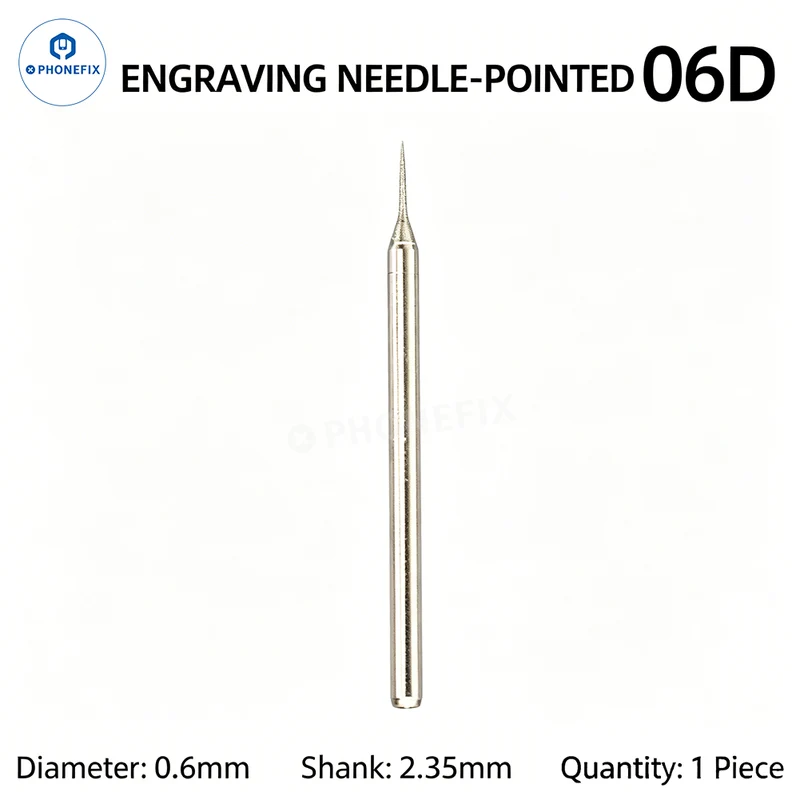Foret diamanté de 2.35 mm pour la réparation de circuits imprimés