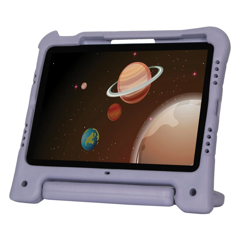 Étui antimicrobien pour enfants pour iPad Air, iPad Pro et iPad 10.9 - 11 pouces - Violet