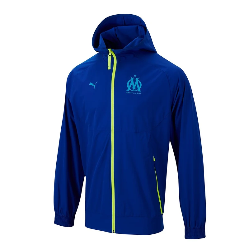 Veste Travel Bleu Et Jaune OM