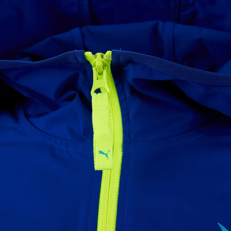 Veste Travel Bleu Et Jaune OM