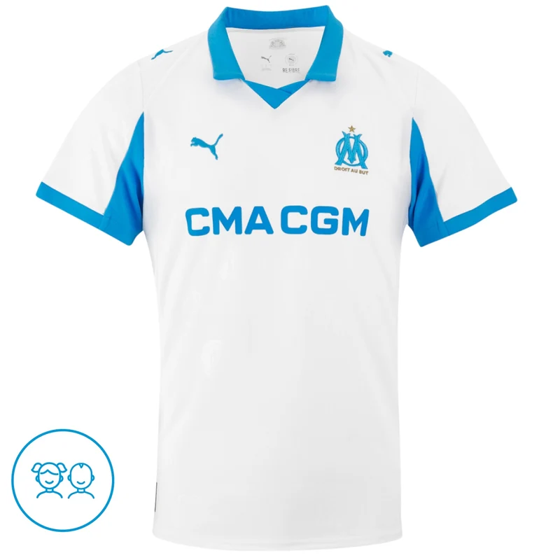 Maillot OM Domicile 25/26 Junior