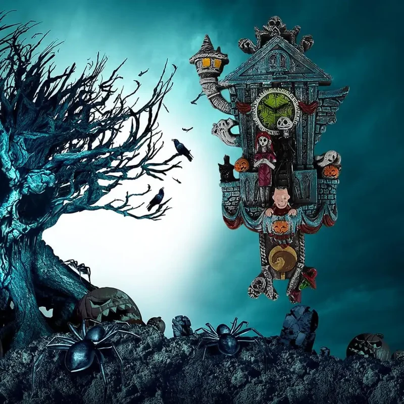 Horloge Halloween