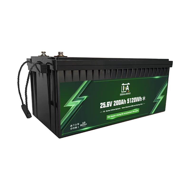 Batterie LiFePO4 IDEALAKKU IB-24-200H 25.6V 200Ah Bluetooth