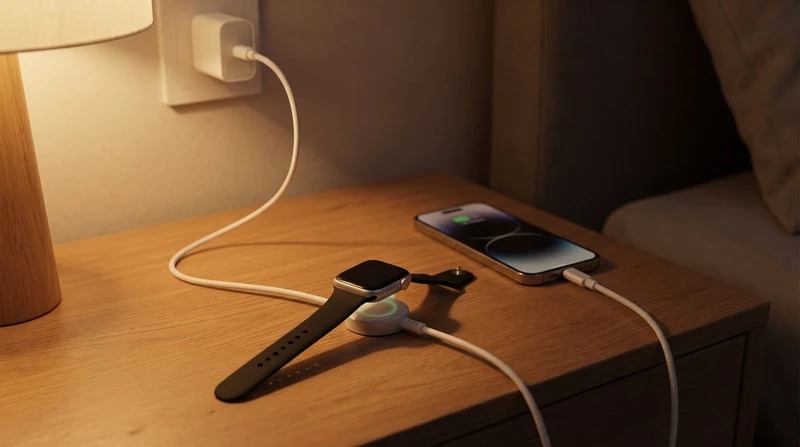 XtremeMac X-Cable Watch - 2-in-1 USB-C Cable, 60 W + Apple Watch / Samsung Watch Charger