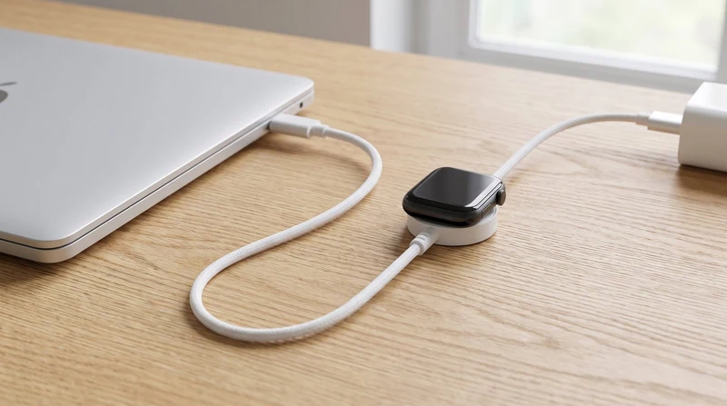 XtremeMac X-Cable Watch - 2-in-1 USB-C Cable, 60 W + Apple Watch / Samsung Watch Charger