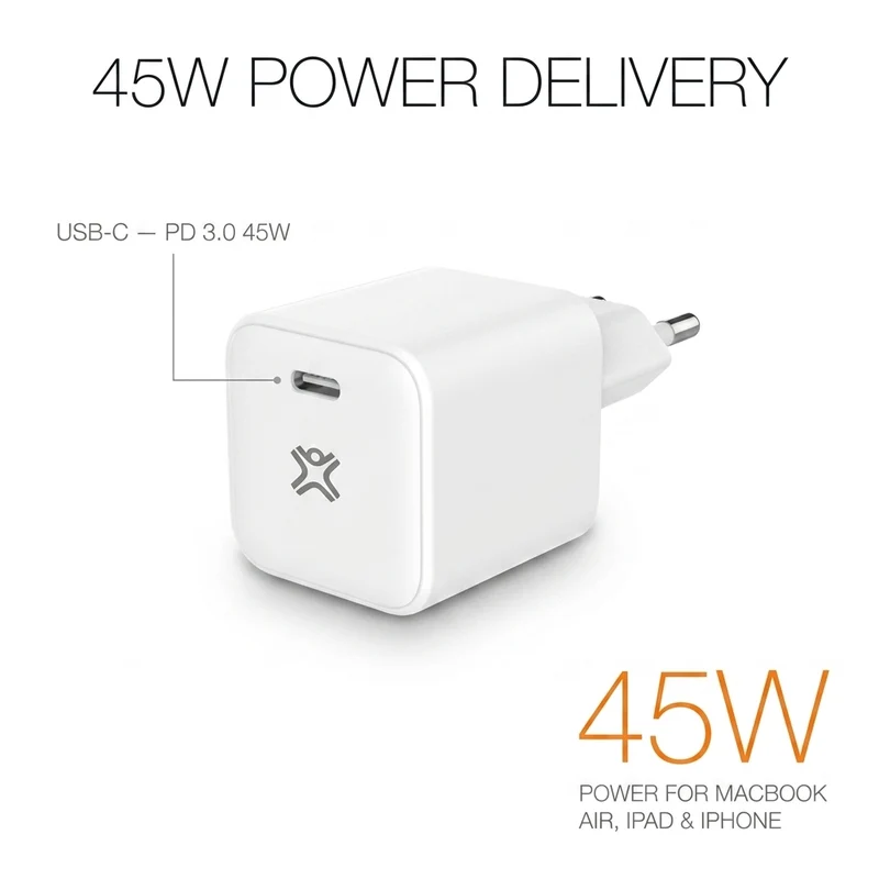 45W Type-C Power Delivery Wall Charger