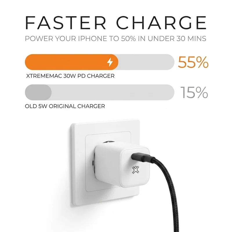 30W Power Delivery Wall Charger