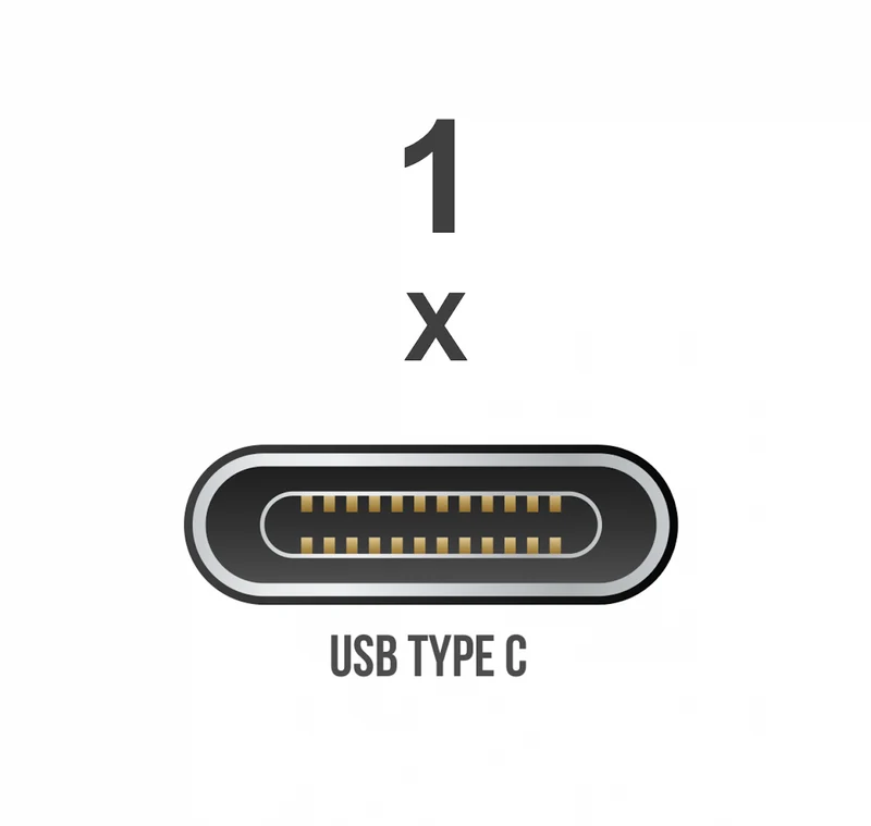 20W Type-C Power Delivery Wall Charger - Made with recycled plastic