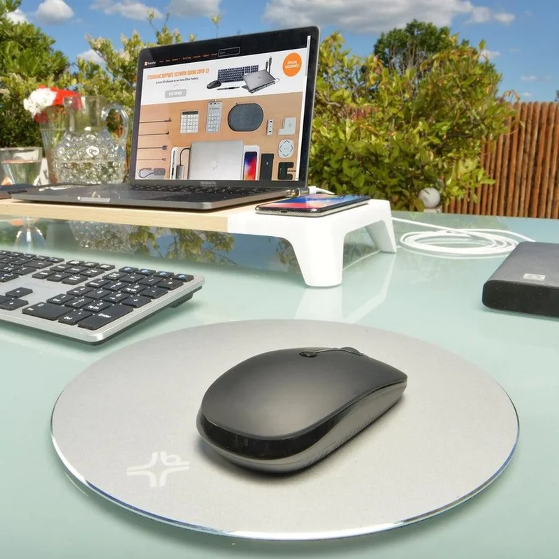 Aluminum Round Mouse Pad