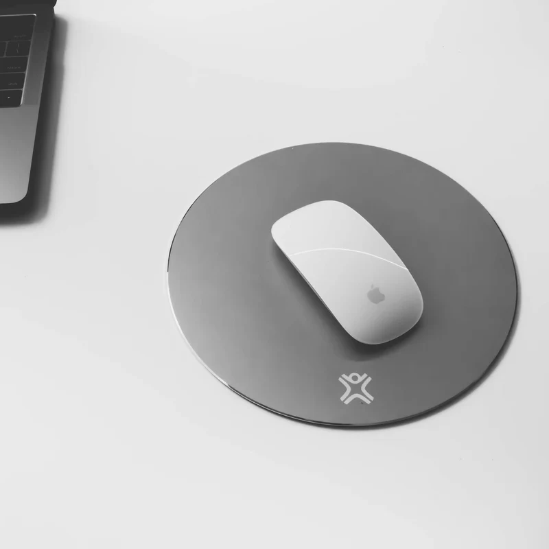 Aluminum Round Mouse Pad