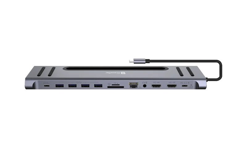 12 in 1 - Type-C Docking Hub Station