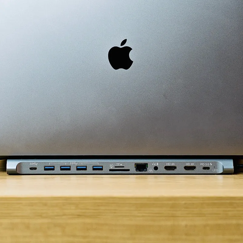 12 in 1 - Type-C Docking Hub Station