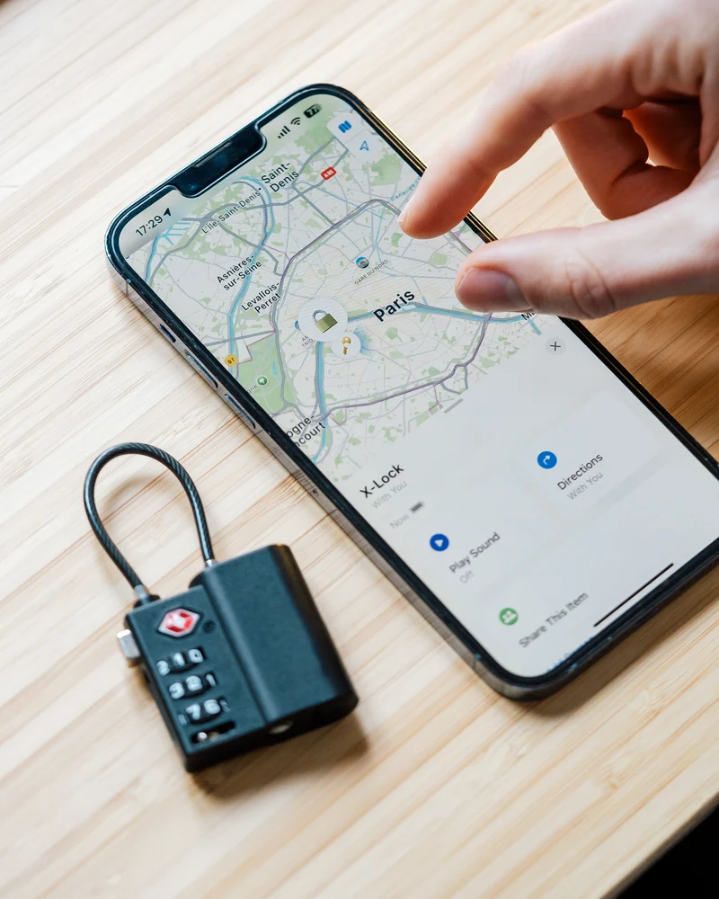 X-Lock Pro: Apple Find My Smart Lock | TSA-Approved & USB-C