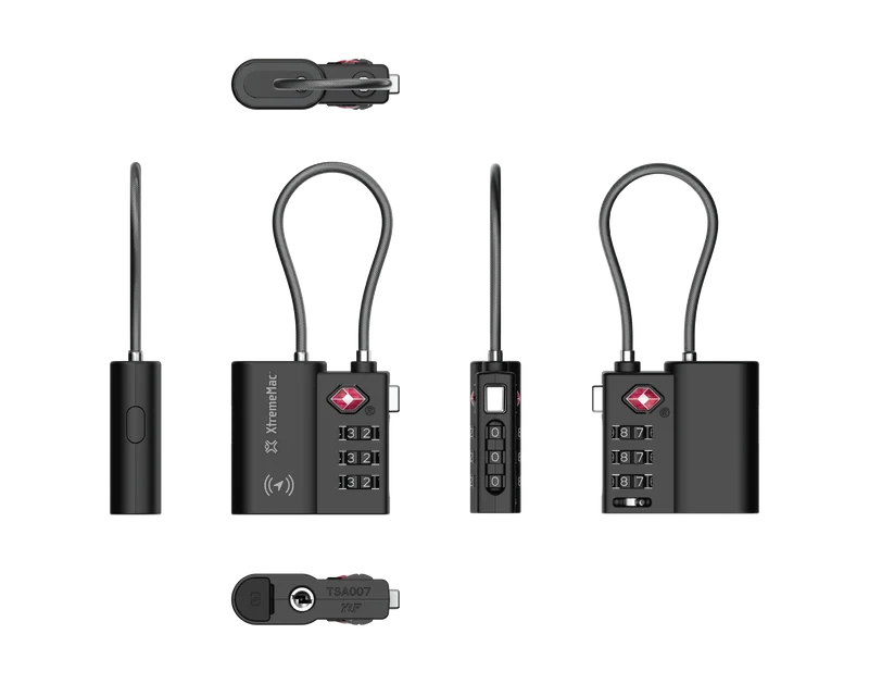 X-Lock Pro: Apple Find My Smart Lock | TSA-Approved & USB-C