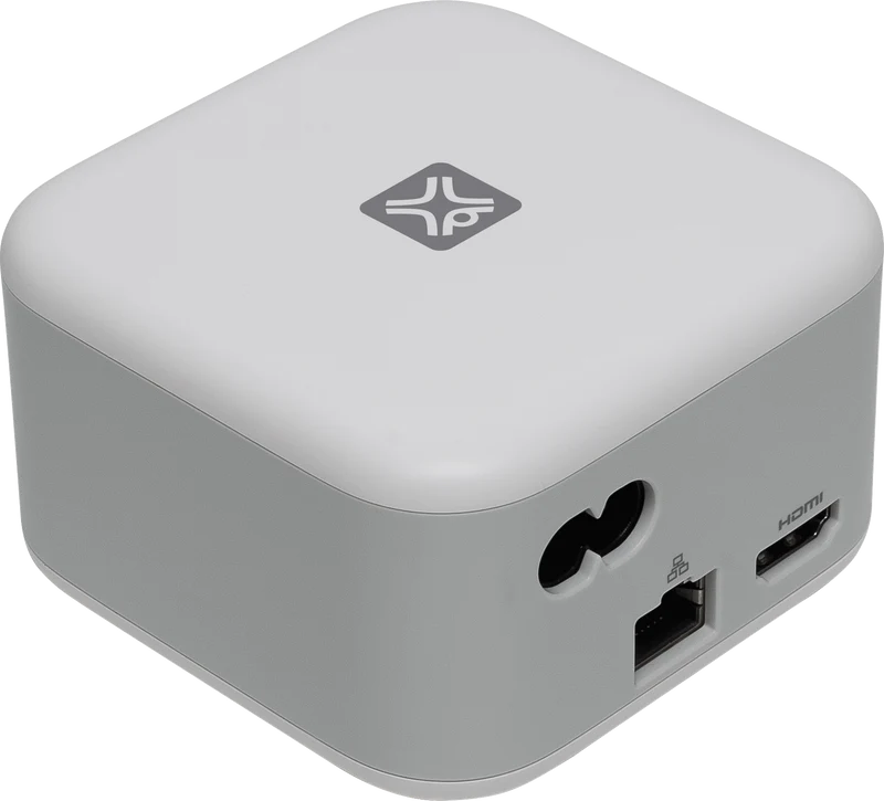 XtremeMac X-CUBE PRO: 6-Port USB-C Hub & 130W Charger | Compact Desktop Solution