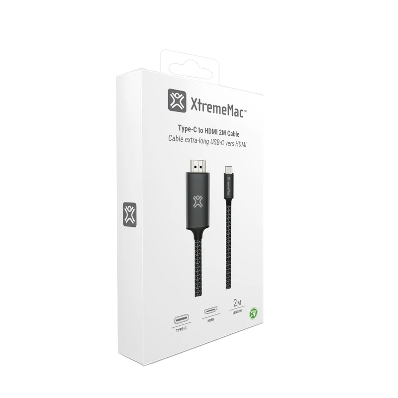 TYPE-C TO HDMI 2M CABLE