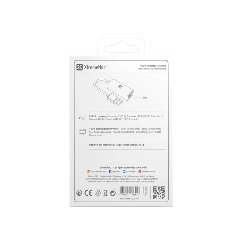 USB-A to ETHERNET Adapter
