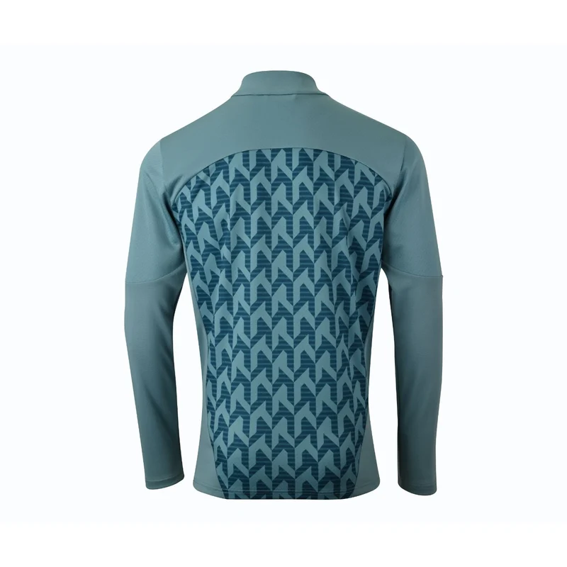 Sweat 1/4 Zip Pre-Match OM Bleu Turquoise
