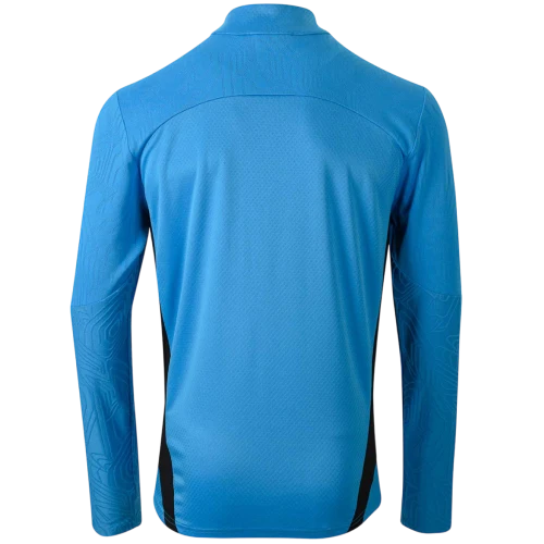 Training Top 1/4 Zip OM Bleu Azur