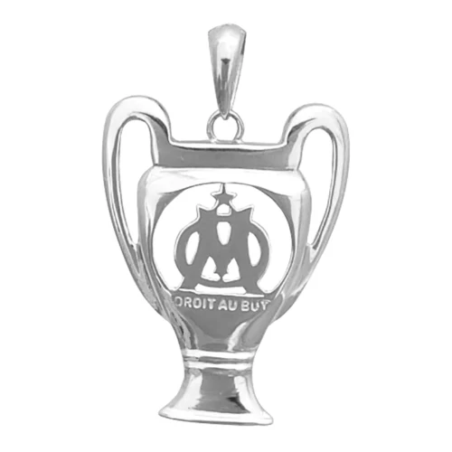Pendentif OM Coupe Et Chaine Argent