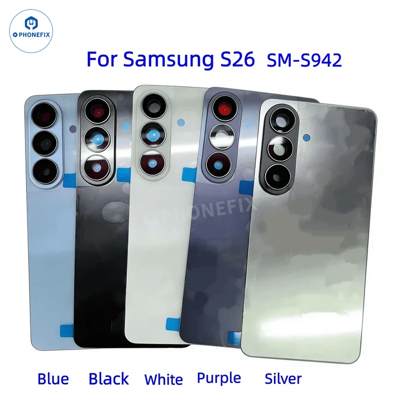Remplacement du cache-batterie arrière en verre pour Samsung S7/S26 Ultra