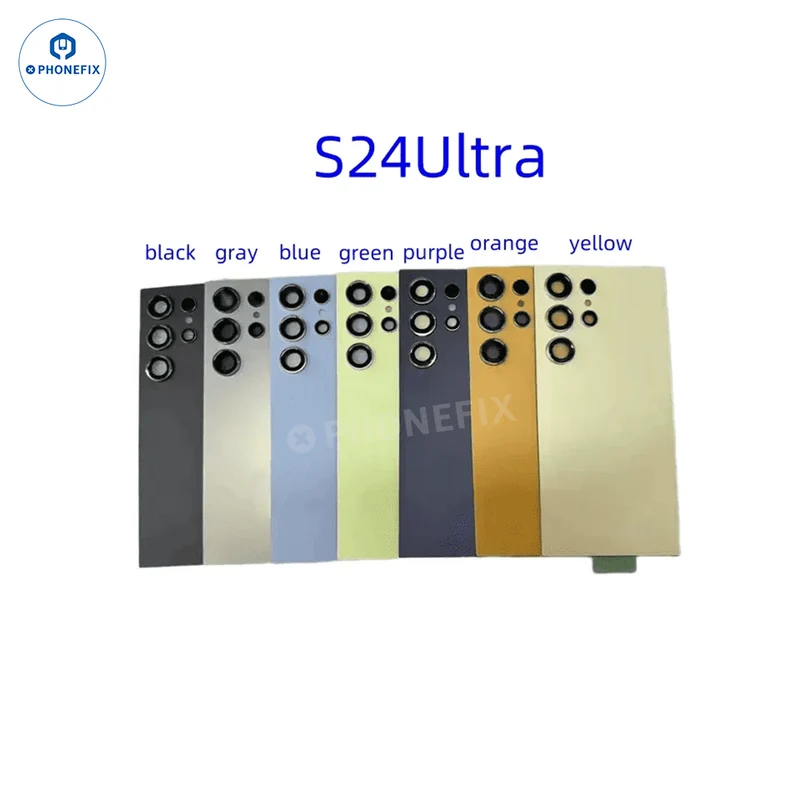 Remplacement du cache-batterie arrière en verre pour Samsung S7/S26 Ultra