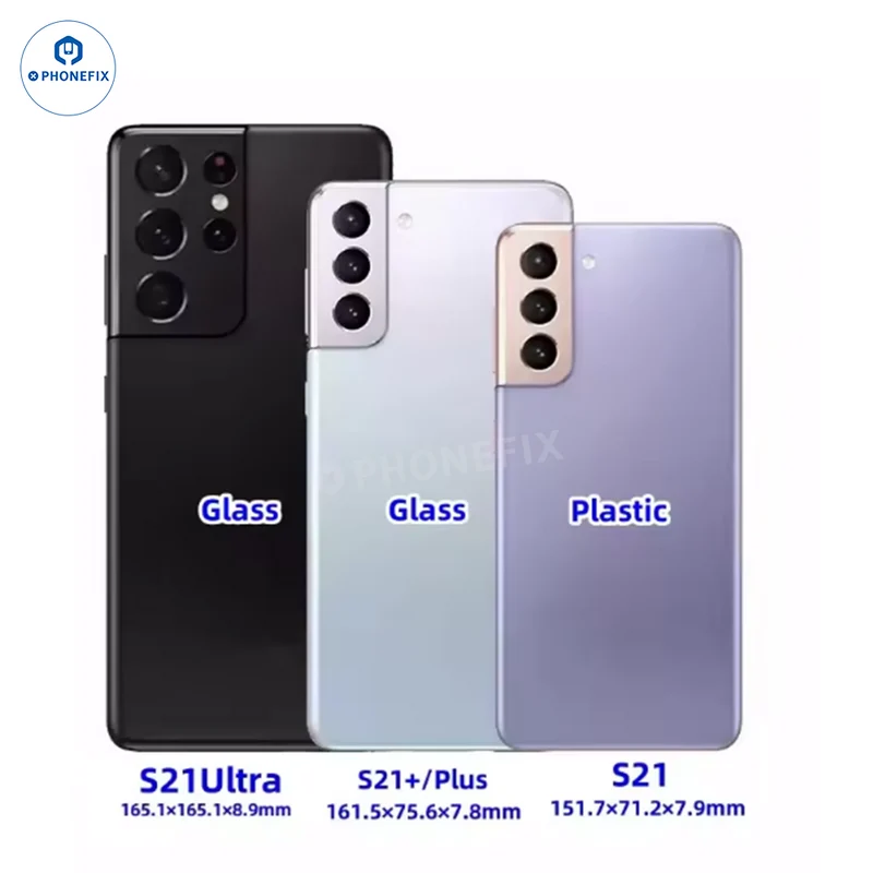 Remplacement du cache-batterie arrière en verre pour Samsung S7/S26 Ultra