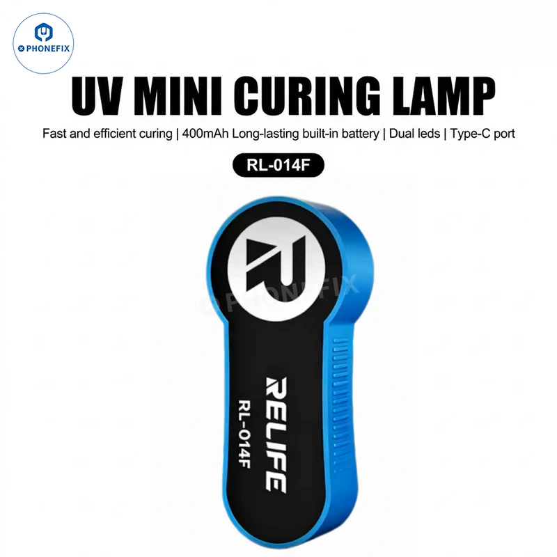Lampe de polymérisation UV RELIFE série RL-014 pour la réparation de circuits imprimés de téléphones