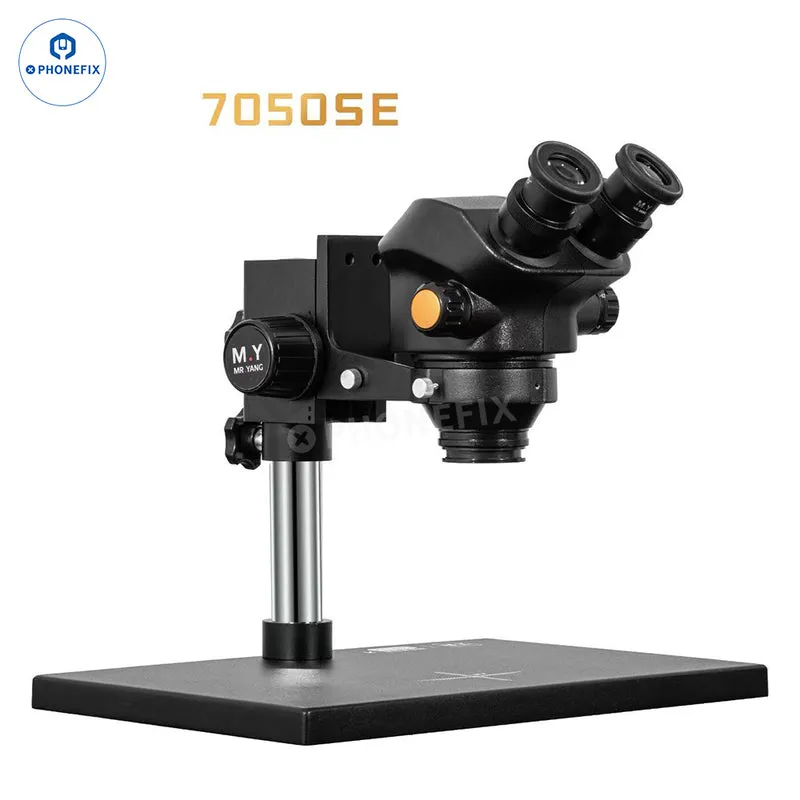 Microscope stéréo binoculaire YCS MY 6558SE 7050SE 6.5-58X 7-50X