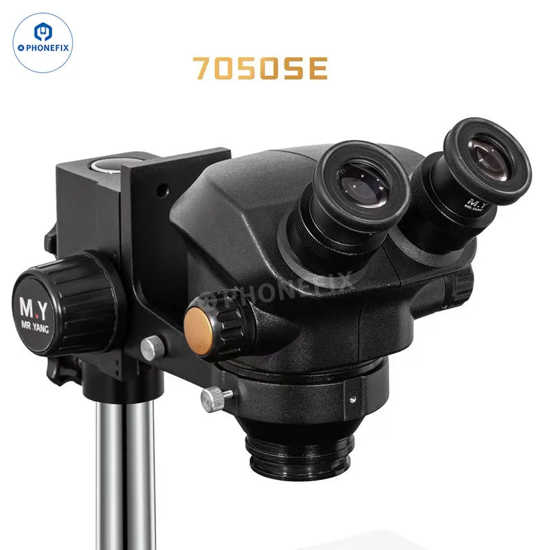 Microscope stéréo binoculaire YCS MY 6558SE 7050SE 6.5-58X 7-50X