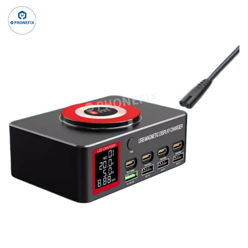 Station de charge rapide USB numérique multiport YCS MY PD QC