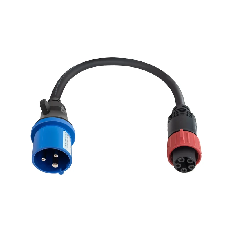 CEE Blue 16A 3-pin — Quick-Switch Adapter for the PC200 Pro 11K