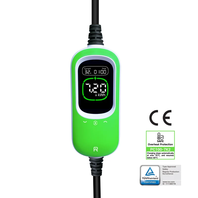 Rheidon 7.2 kW Portable EV Charger PC100-7K2