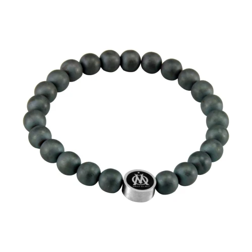 Bracelet OM Perles Hématite