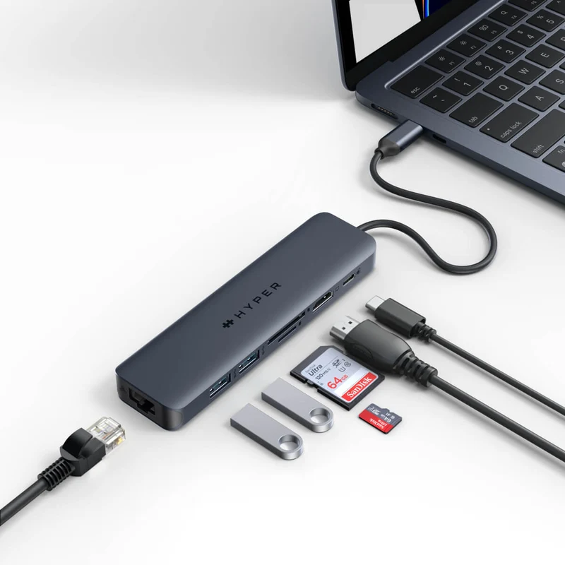 Hub USB-C à 7 ports HyperDrive Next