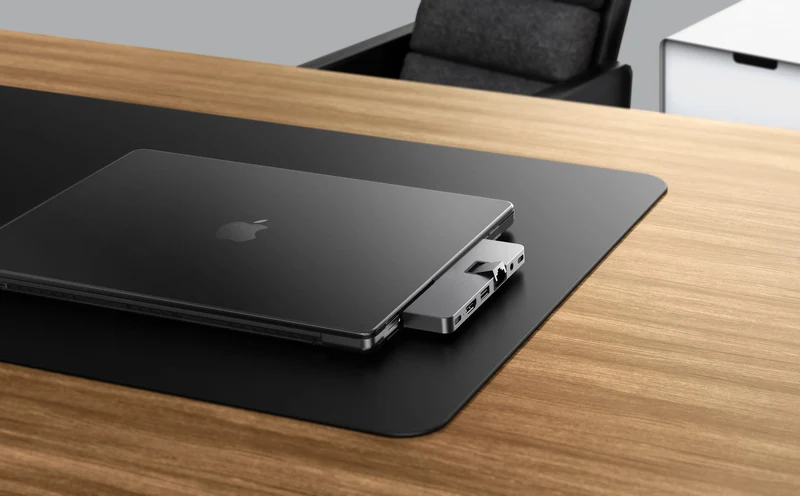 Hub USB-C DUO PRO 7-en-2 - Gris