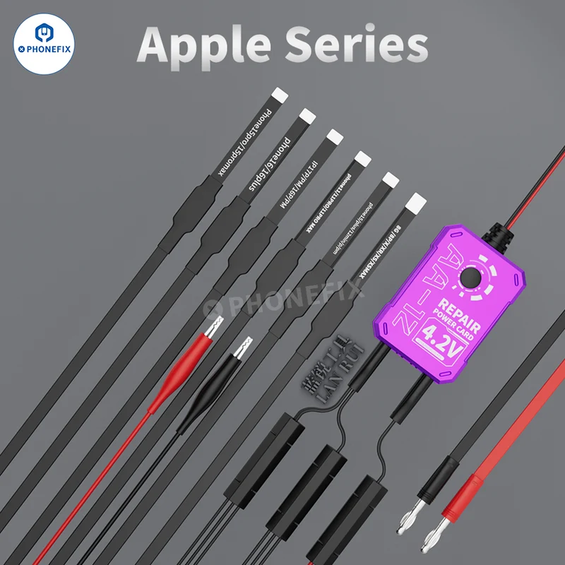 Câble d'alimentation LANRUI AA-12 pour iPhone iOS et téléphones Android