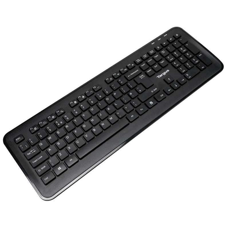 Targus® Combo clavier et souris sans fil de taille normale - Noir (Nordic)