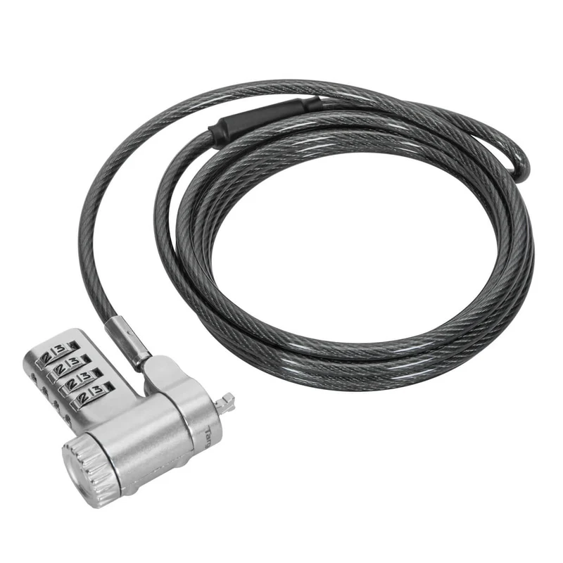 DEFCON® Ultimate Serrure à câble à combinaison universelle sérialisée avec tête de serrure adaptable Slimline - (B2B single pack)