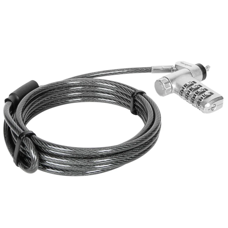 DEFCON® Ultimate Serrure à câble à combinaison universelle sérialisée avec tête de serrure adaptable Slimline - (B2B single pack)