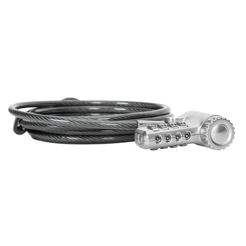 DEFCON® Ultimate Serrure à câble à combinaison universelle sérialisée avec tête de serrure adaptable Slimline - (B2B single pack)
