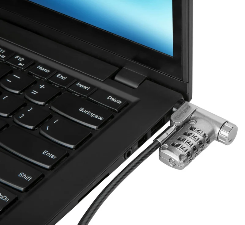 DEFCON® Ultimate Serrure à câble à combinaison universelle sérialisée avec tête de serrure adaptable Slimline - (paquet de 25 B2B)