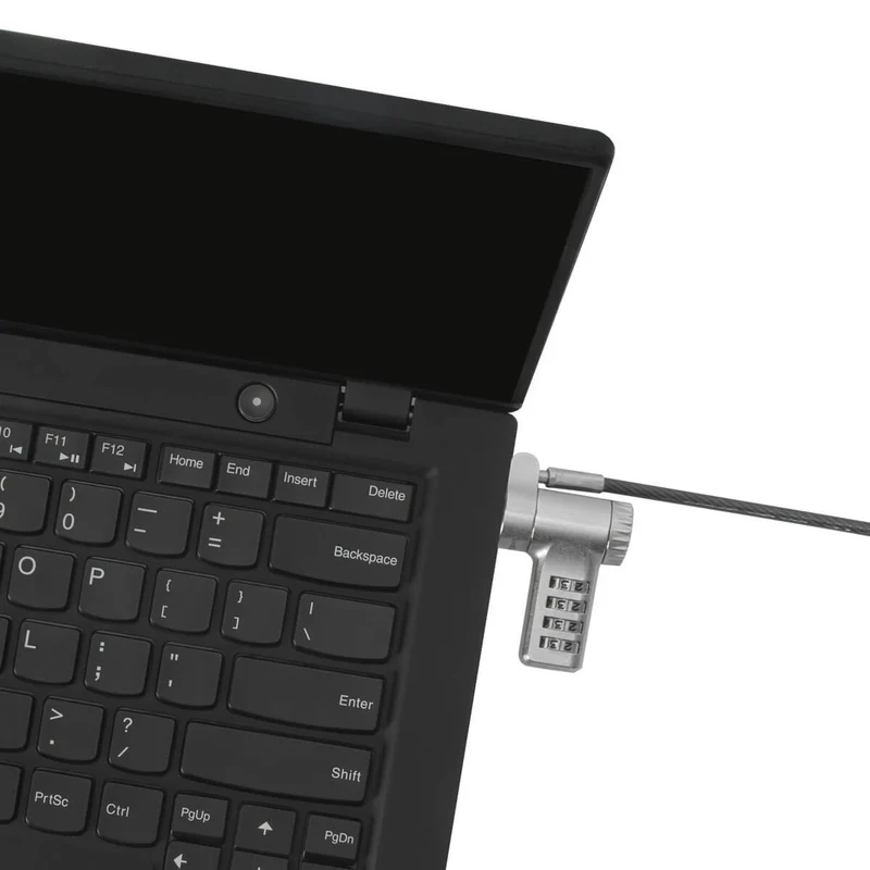 DEFCON® Ultimate Serrure à câble à combinaison universelle sérialisée avec tête de serrure adaptable Slimline - (paquet de 25 B2B)