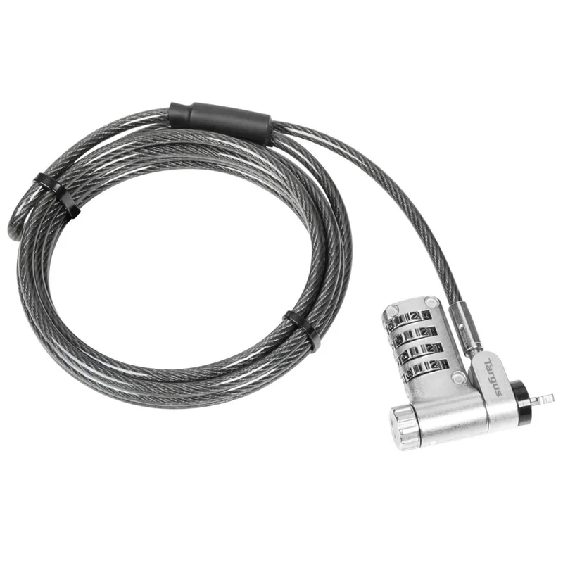 DEFCON® Ultimate Serrure à câble à combinaison universelle sérialisée avec tête de serrure adaptable Slimline - (paquet de 25 B2B)