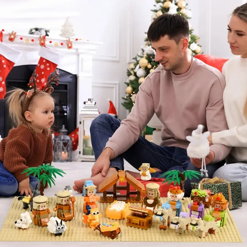 Calendrier de l'avent crèche