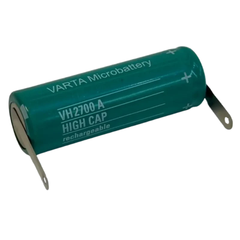 Batterie rechargeable VARTA VH2700 A 1.2V 2700mAh avec languettes à souder – Format 4/3 A – Ni-MH